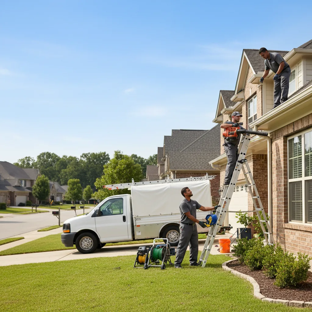 Home Gutter Service in Clarksville, AR near me